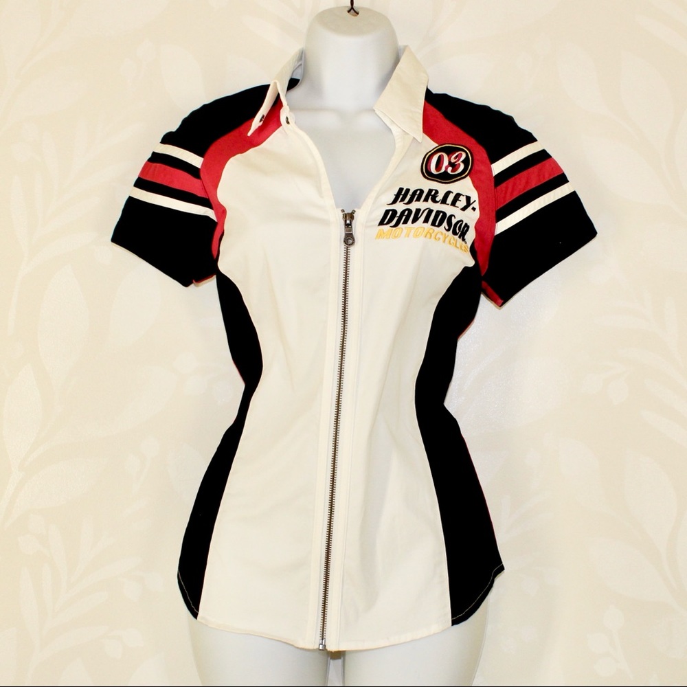 Harley Davison Womens Shirt Riding Sz. S